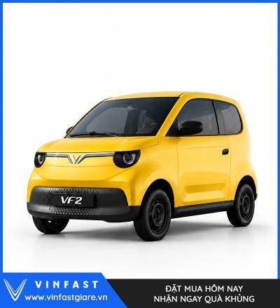 VinFast VF 2 Màu Vàng – Bảng Giá Lăn Bánh Khuyến Mại